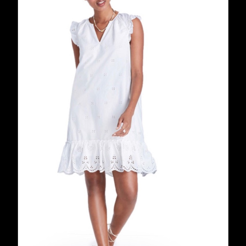 Madewell Eyelet Garden Dress